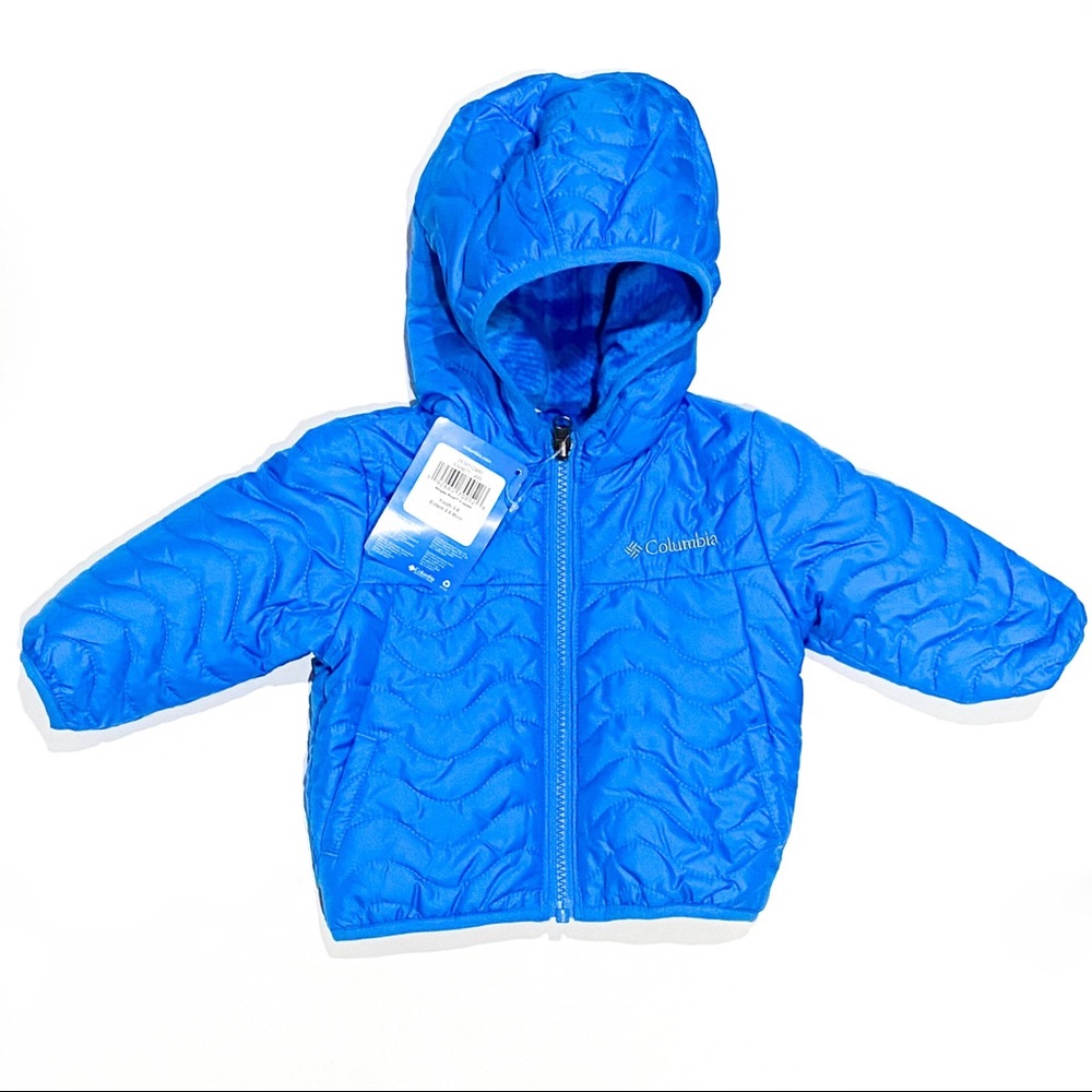 NWT Columbia Reversible Whigley Road II Infant Jacket (water & wind resistant)